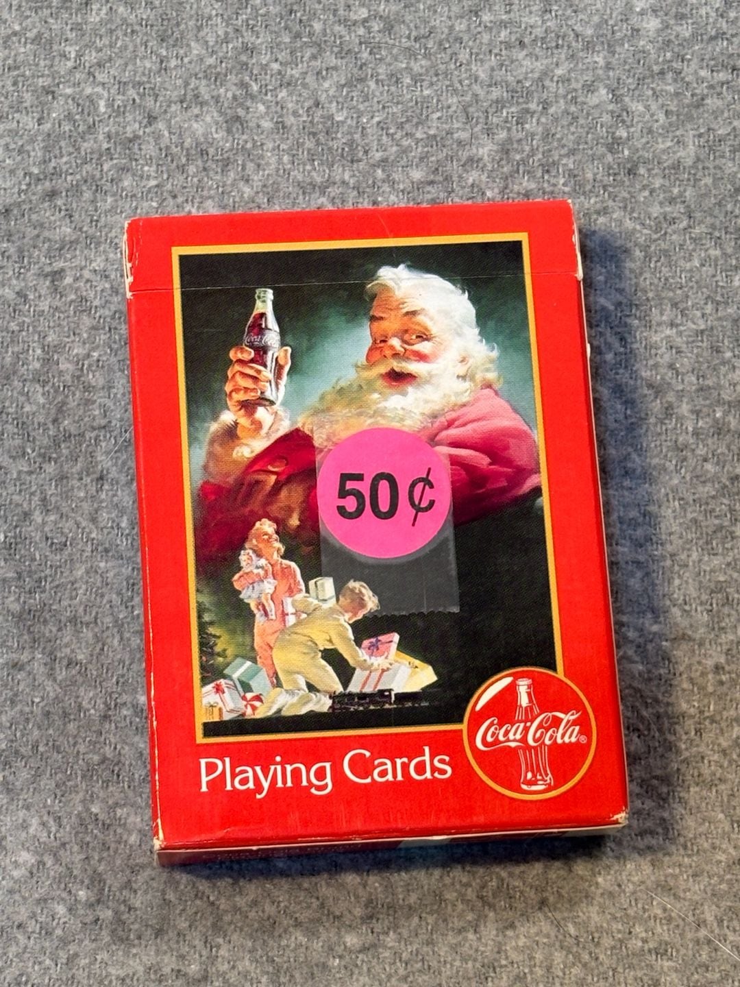 Coca-Cola 1996 Santa Playing Cards 1