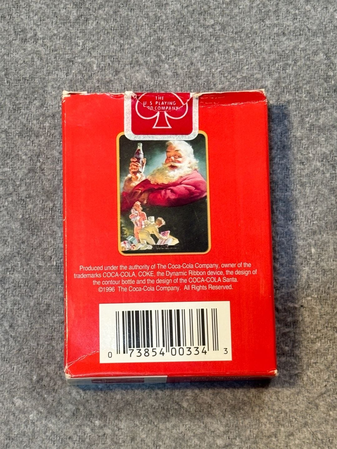 Coca-Cola 1996 Santa Playing Cards 3