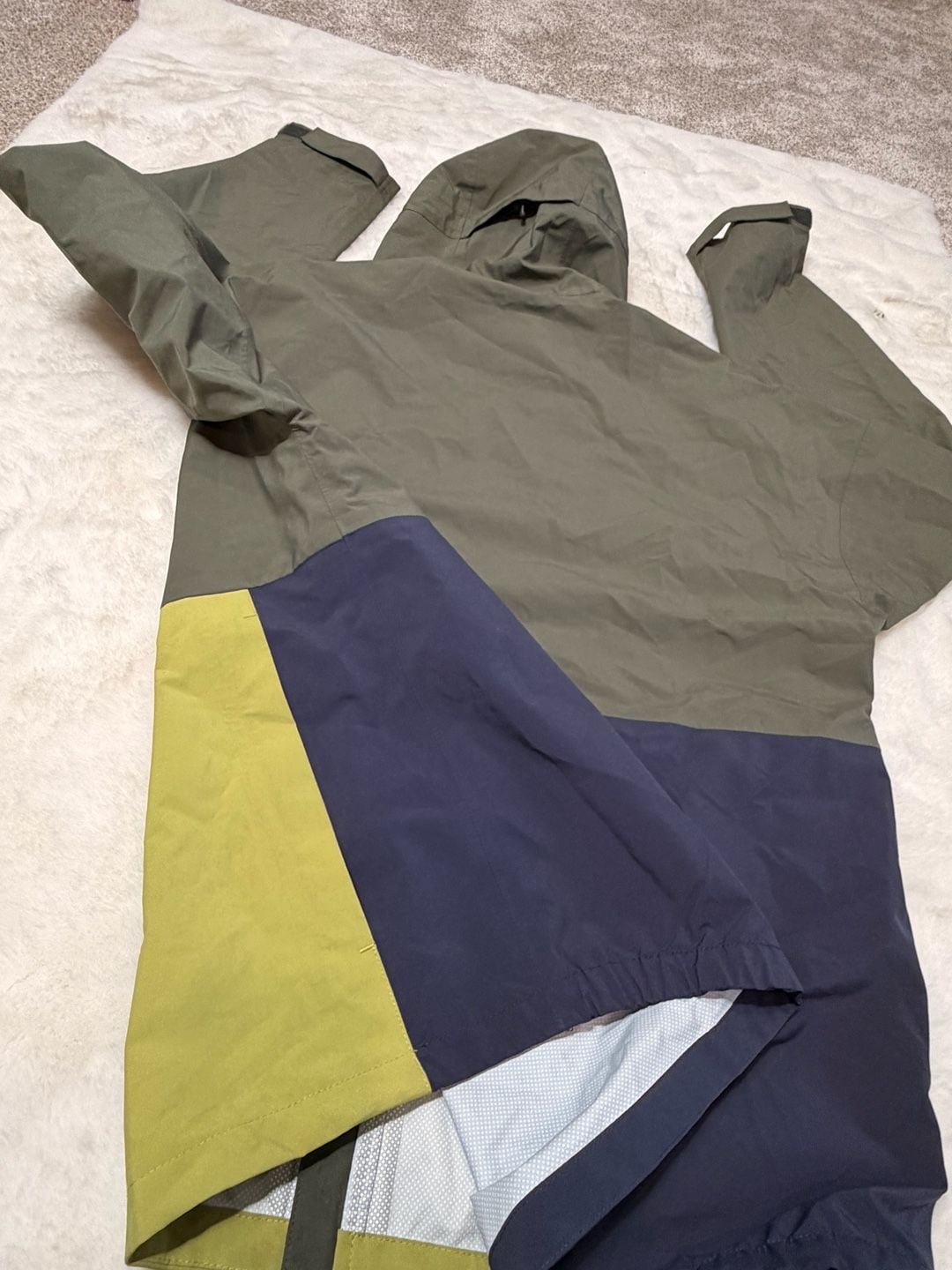 Cotopaxi Cielo Rain Jacket Size M Green Blue 12