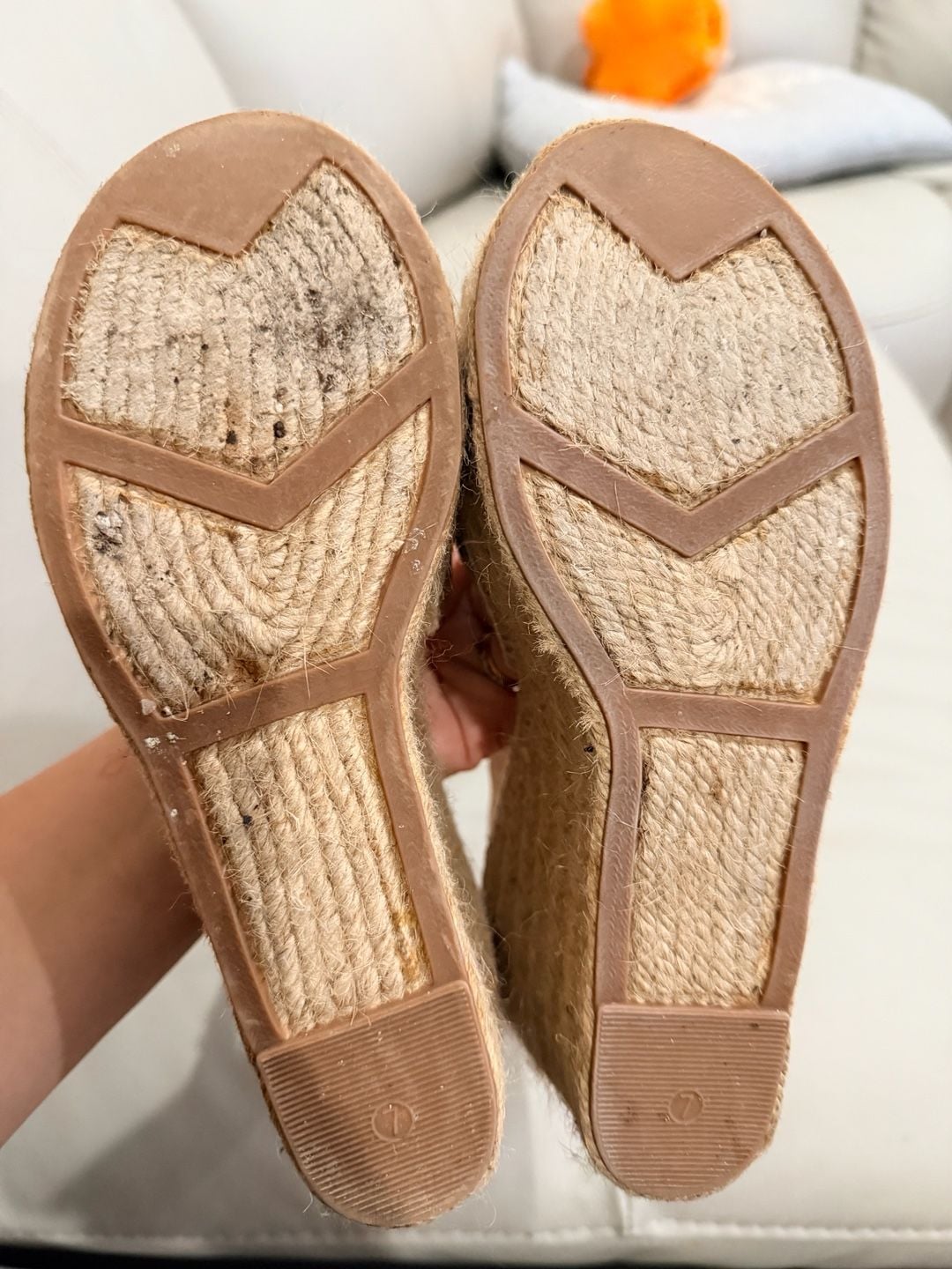 Marc Fisher Adalla Espadrille Size 7 Platform Wedge Sandal 5