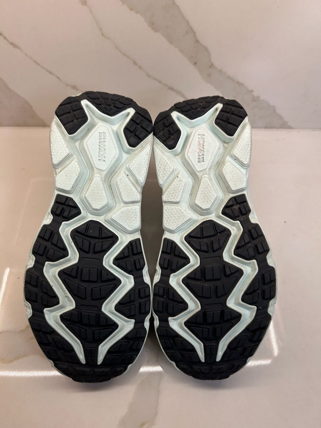 HOKA Challenger ATR 6 Black Blue Glass Trail Running Shoes (Size: 9.5) 6