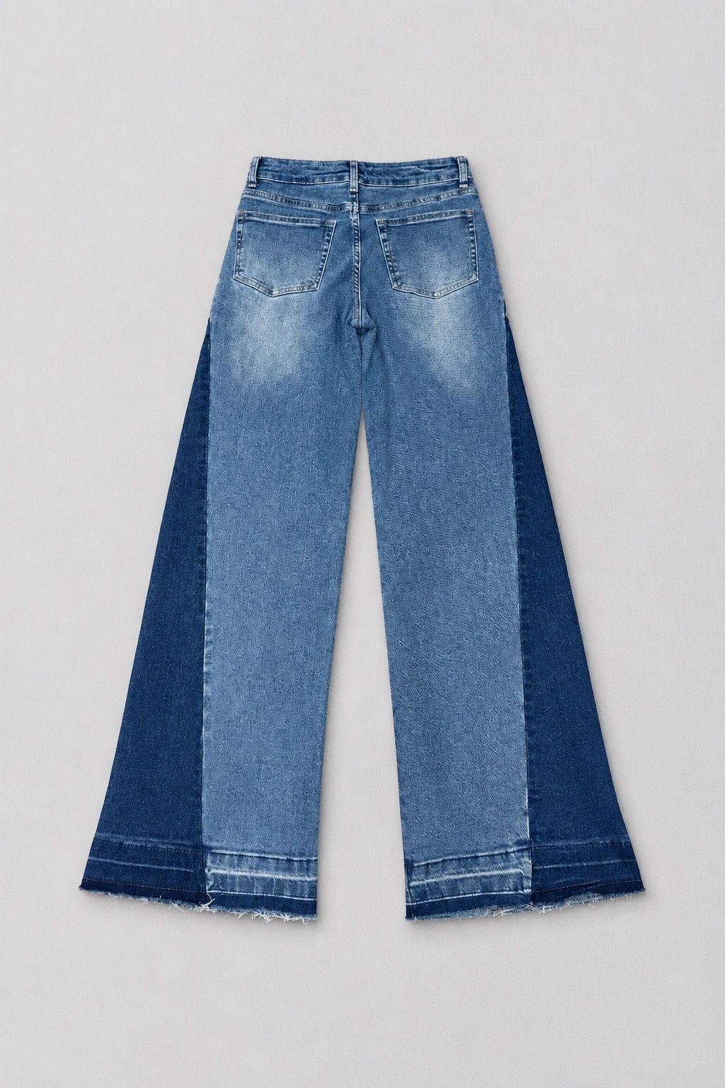 Color Block Flare Jeans Women’s Size 7 3
