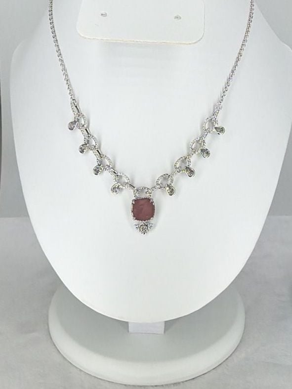 BP 1/250 Rare Unicorn Rose Quartz Rhodium GORGEOUS 4