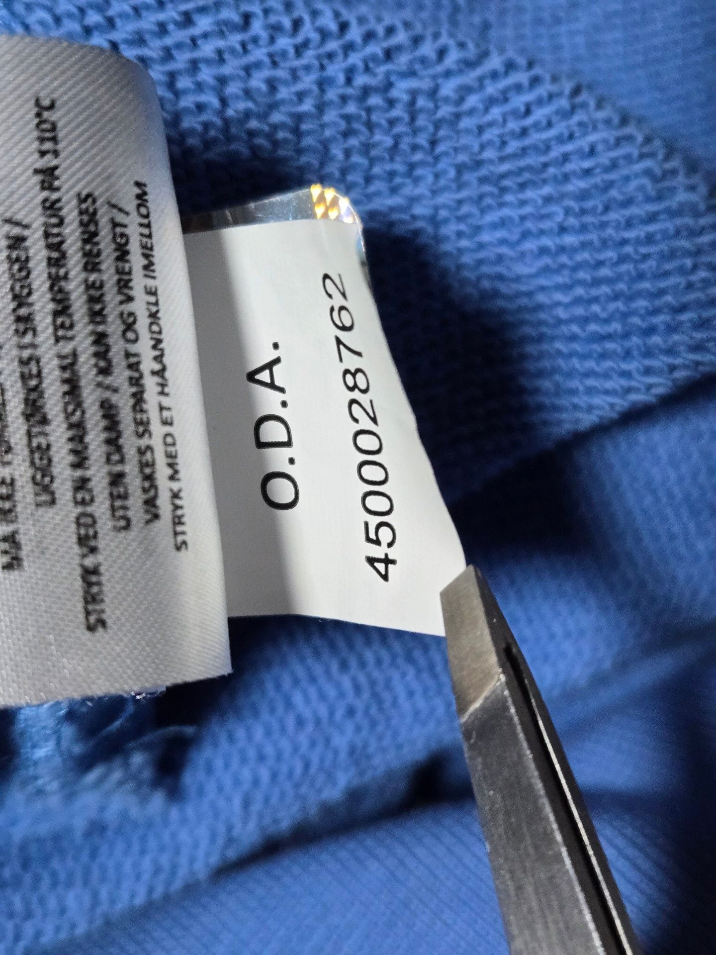 Diadora Since 1948 Pullover Hoodie Size M Blue Sweatshirt 12