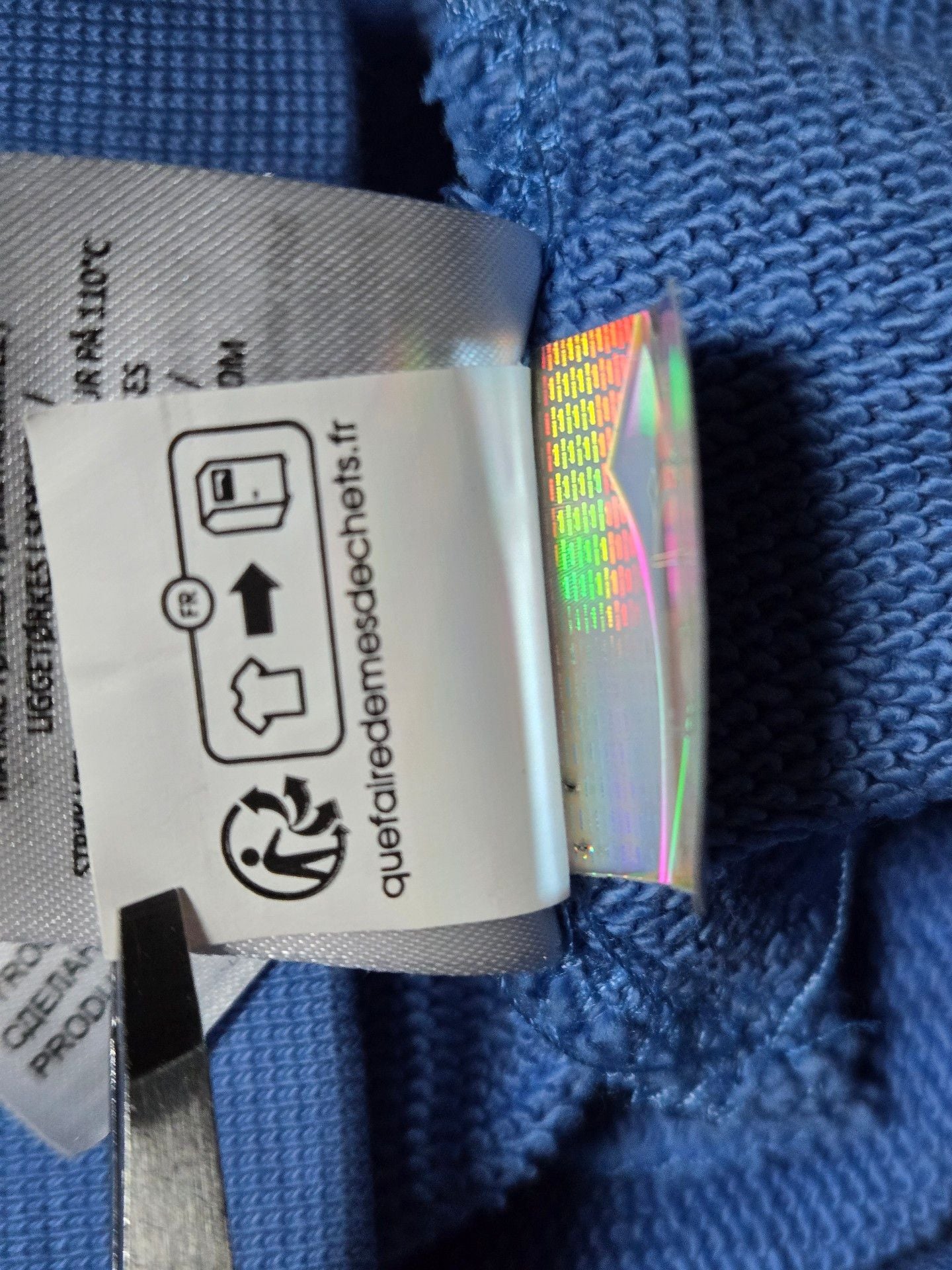 Diadora Since 1948 Pullover Hoodie Size M Blue Sweatshirt 13