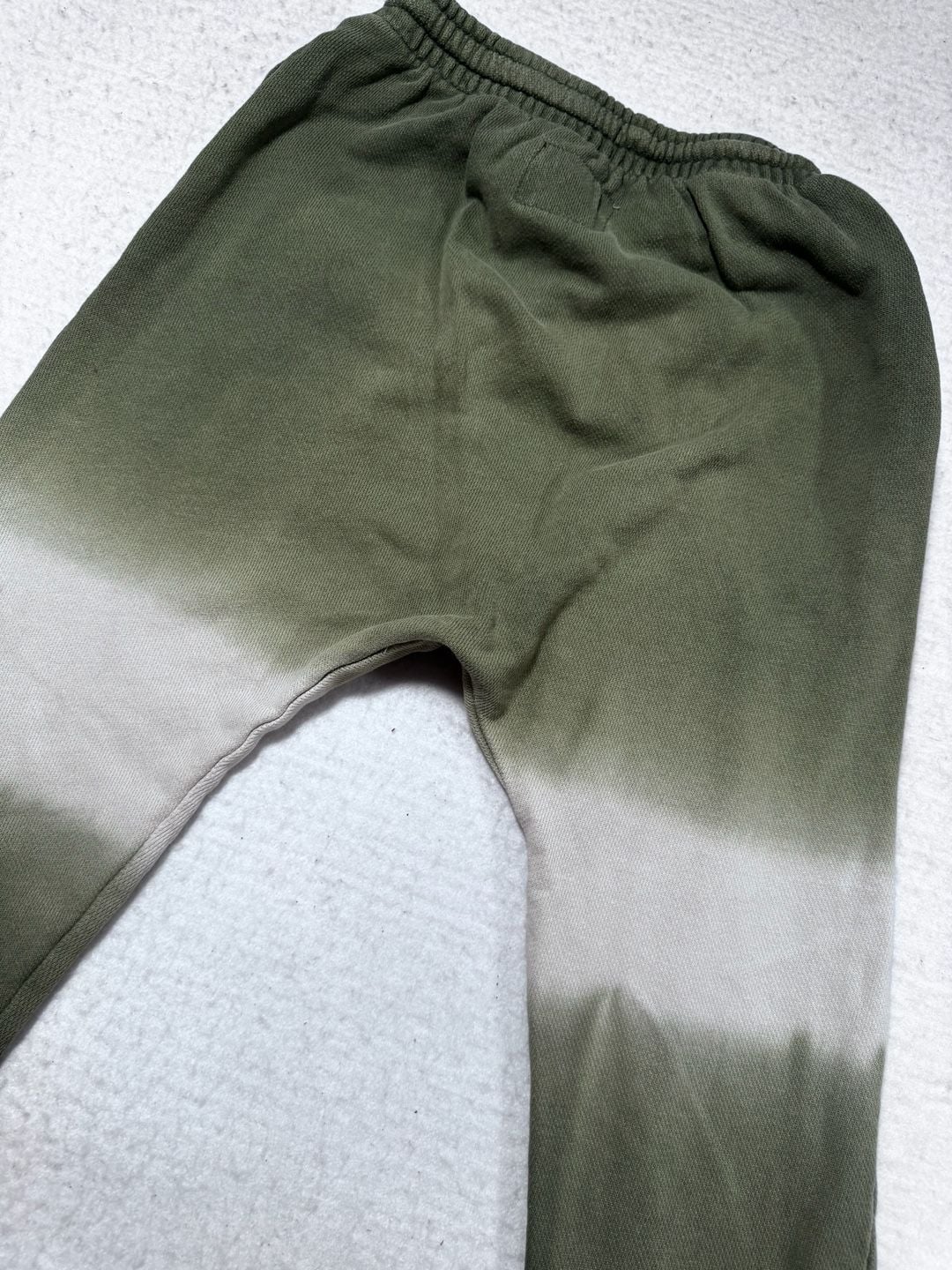 Nununu Kids Jogger Sweatpants Size 8-9 Olive Green Ombre 10
