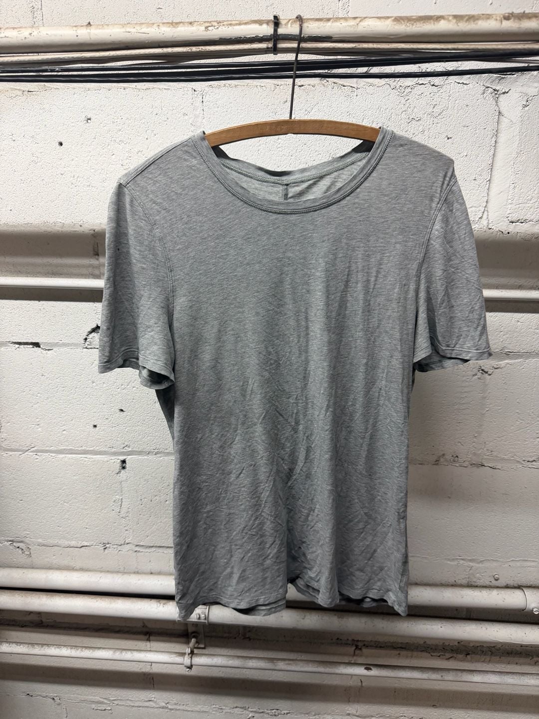Lululemon Gray Short Sleeve T-Shirt 2