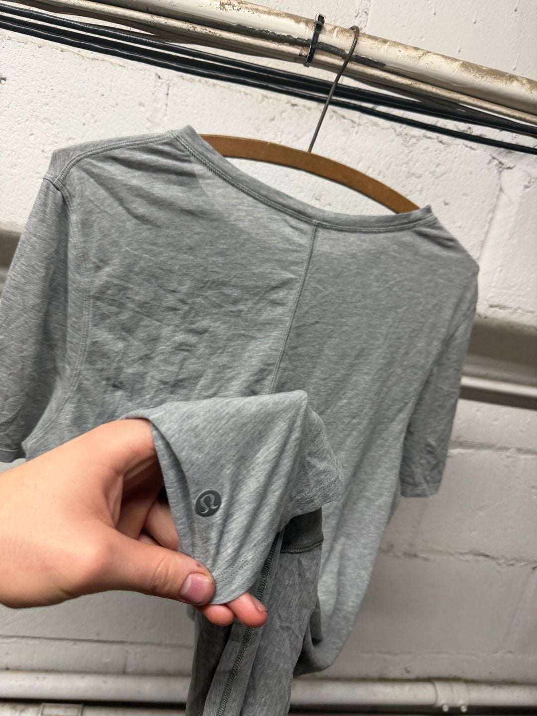 Lululemon Gray Short Sleeve T-Shirt 4