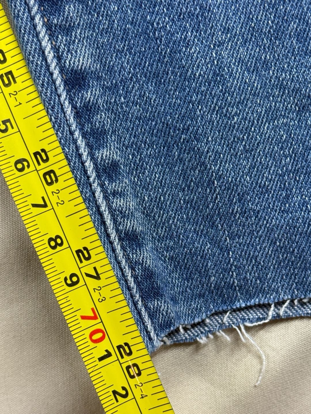 Levi's 721 High Rise Skinny Jeans Size 27 Blue Distressed 8