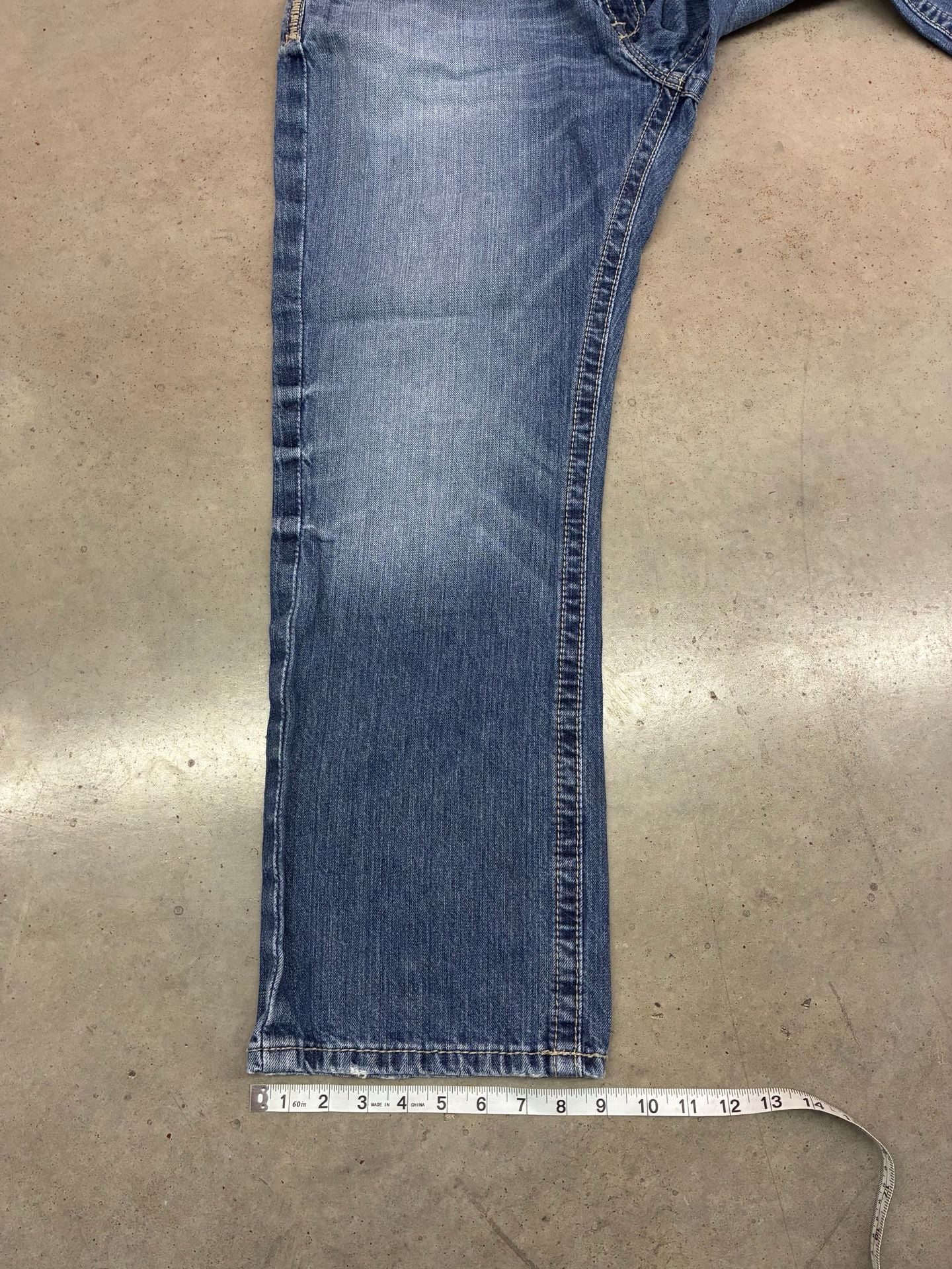 Ariat M5 Straight Leg Denim Jeans Blue 8