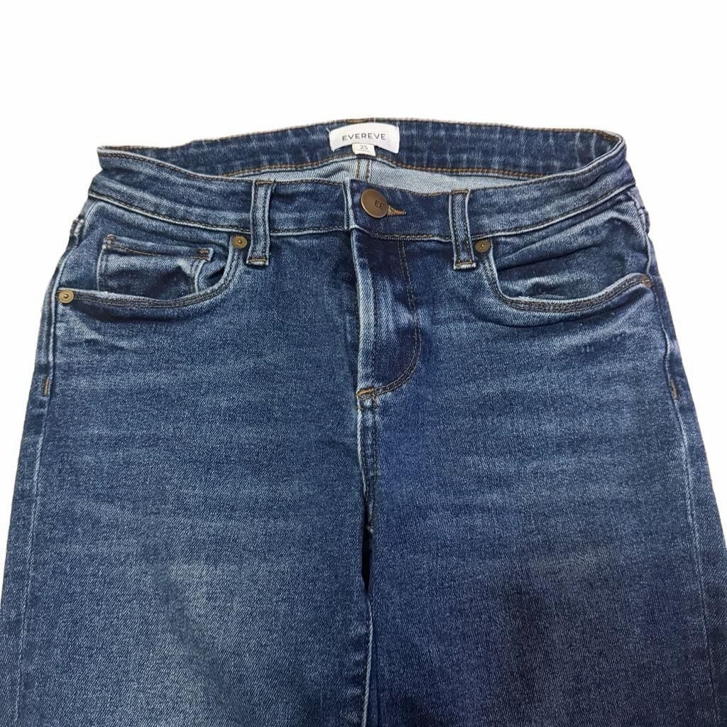 Evereve Denim Jeans Size 25 Raw Hem 4