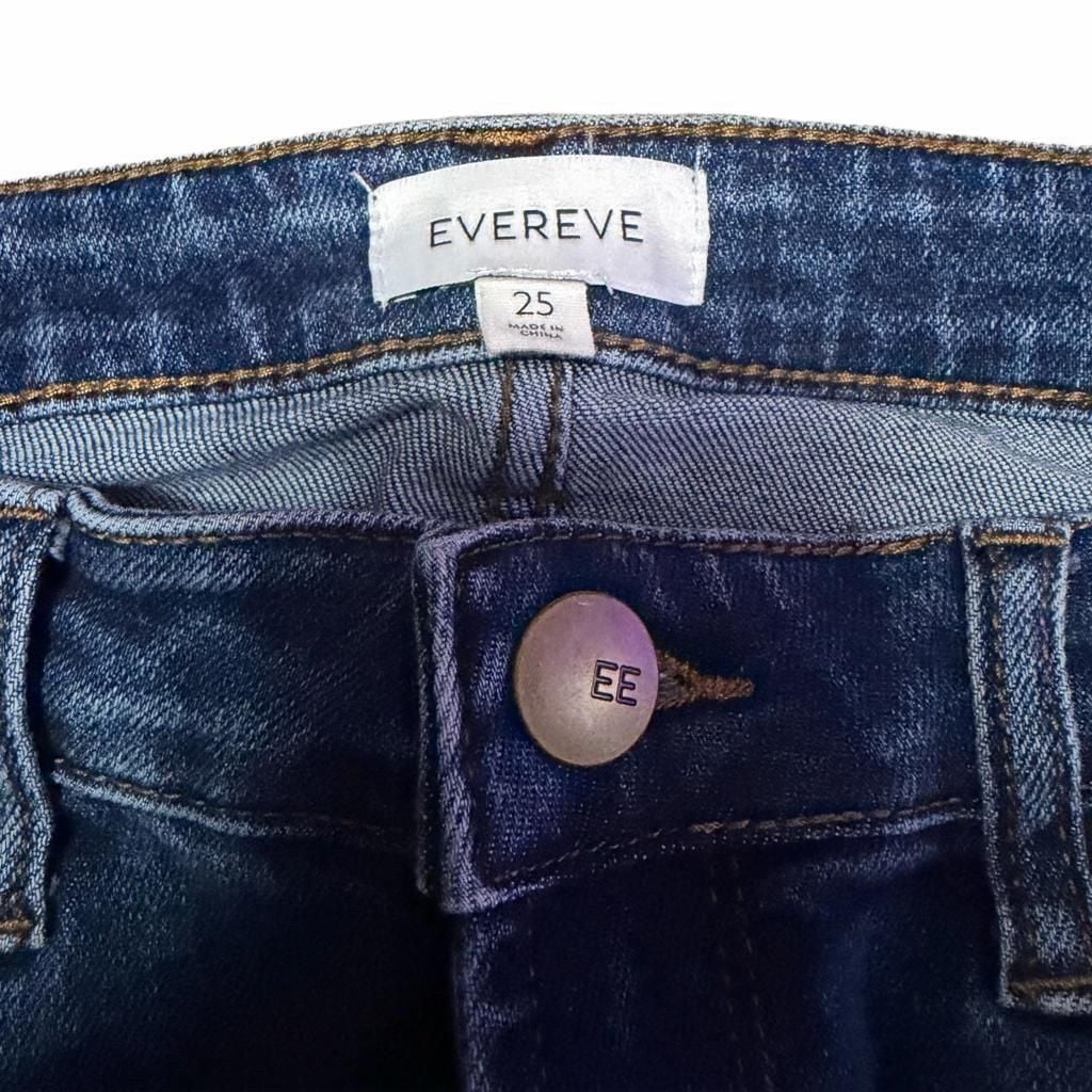 Evereve Denim Jeans Size 25 Raw Hem 6