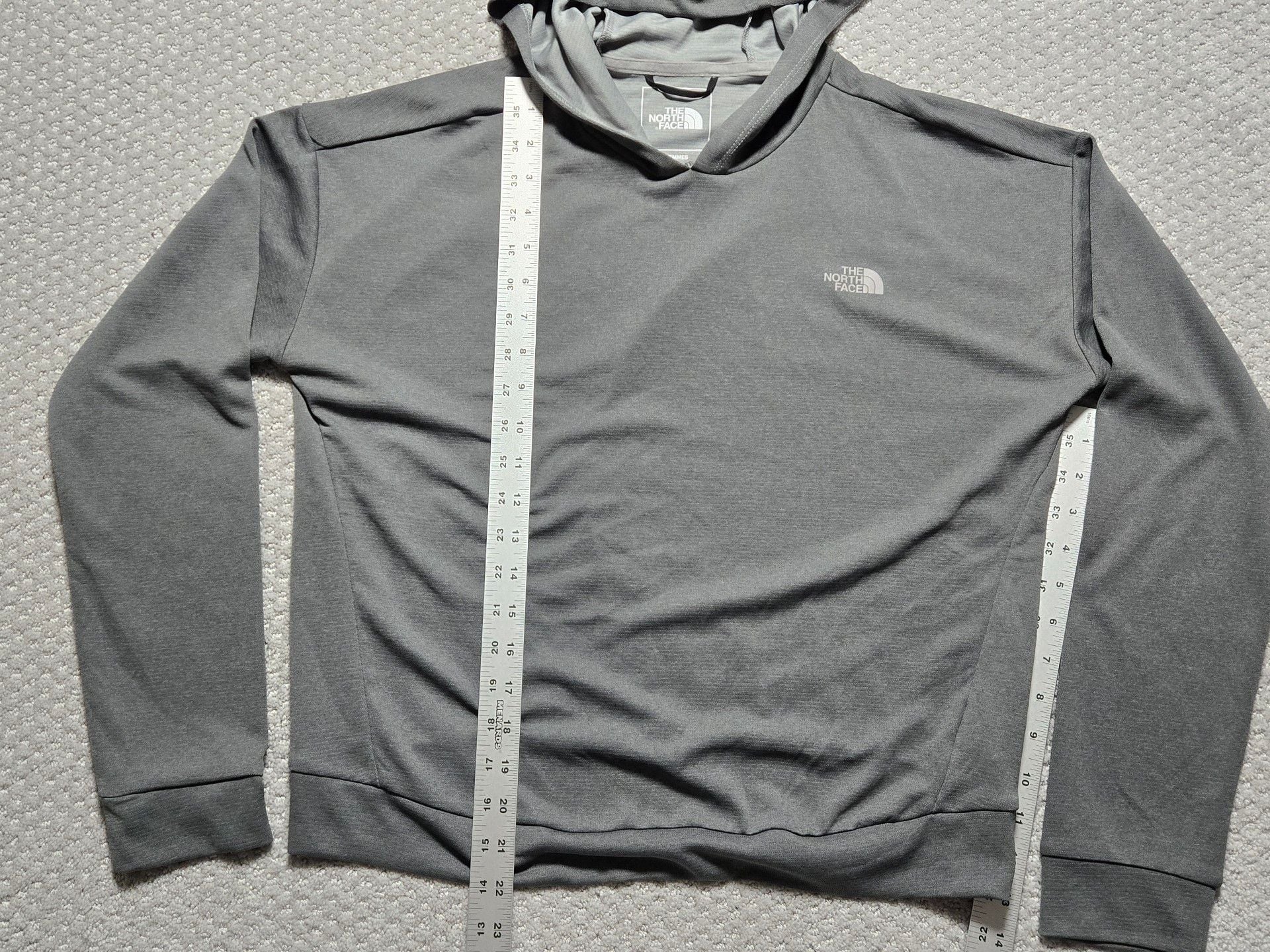 The North Face Gray Lightweight Women's Pullover Hoodie 5