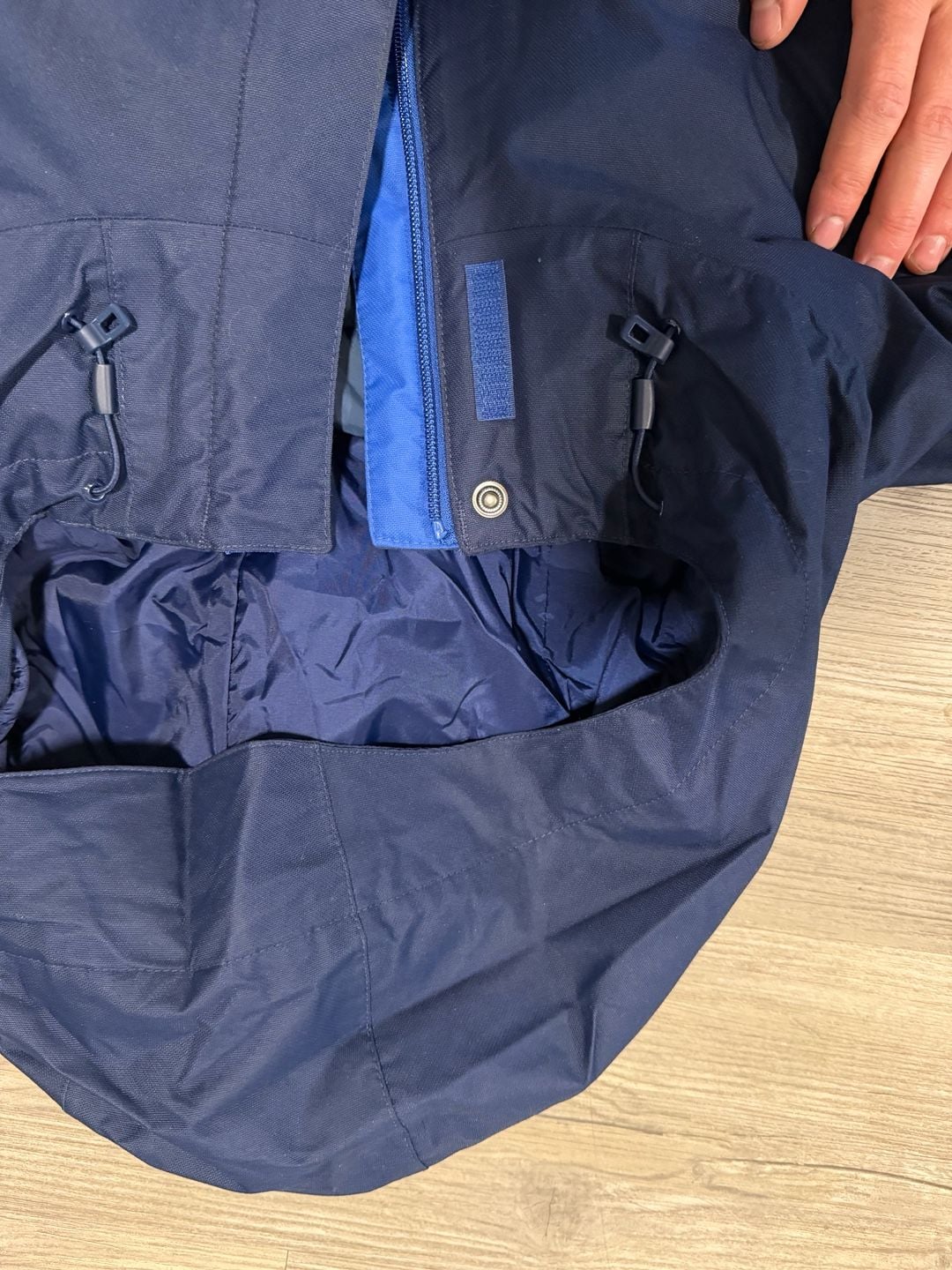 Columbia Whirlibird V Interchange Jacket Size 4X Blue Omni-Tech 6