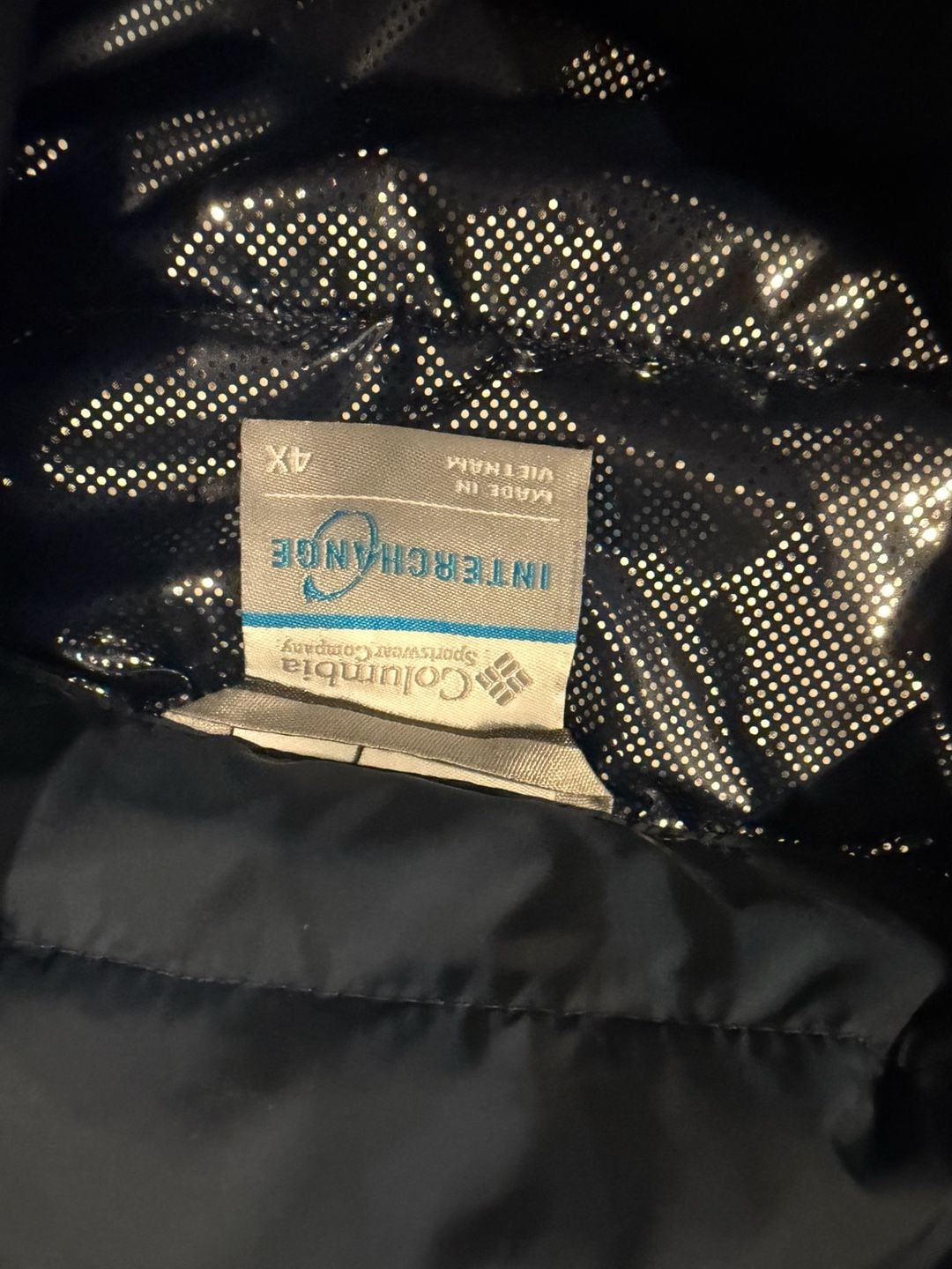 Columbia Whirlibird V Interchange Jacket Size 4X Blue Omni-Tech 7