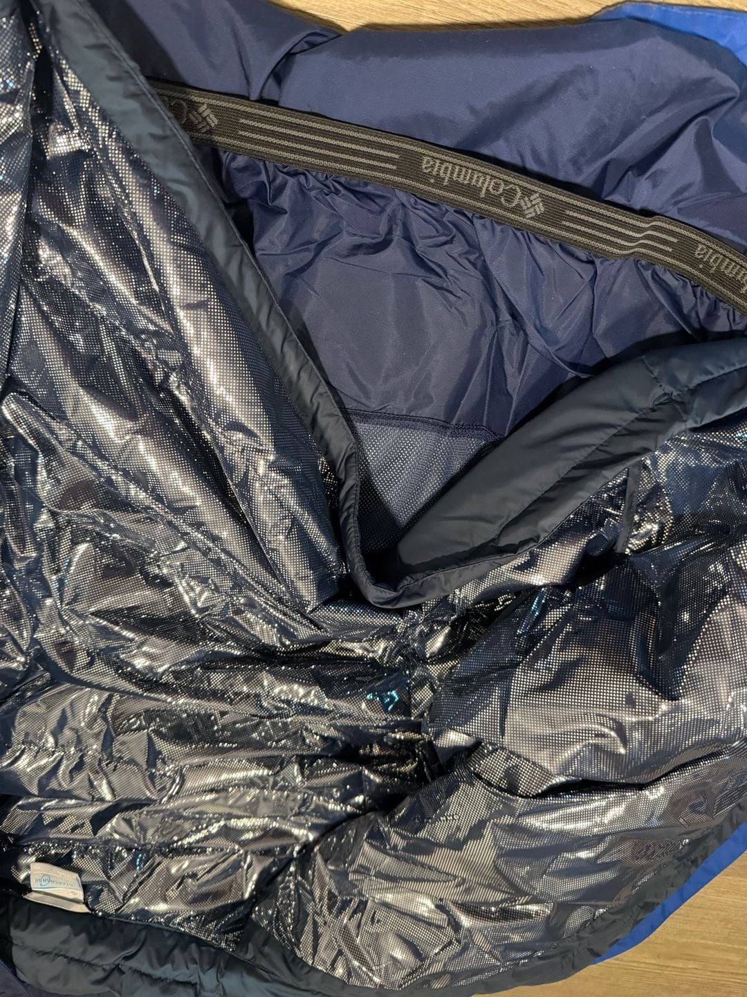 Columbia Whirlibird V Interchange Jacket Size 4X Blue Omni-Tech 8