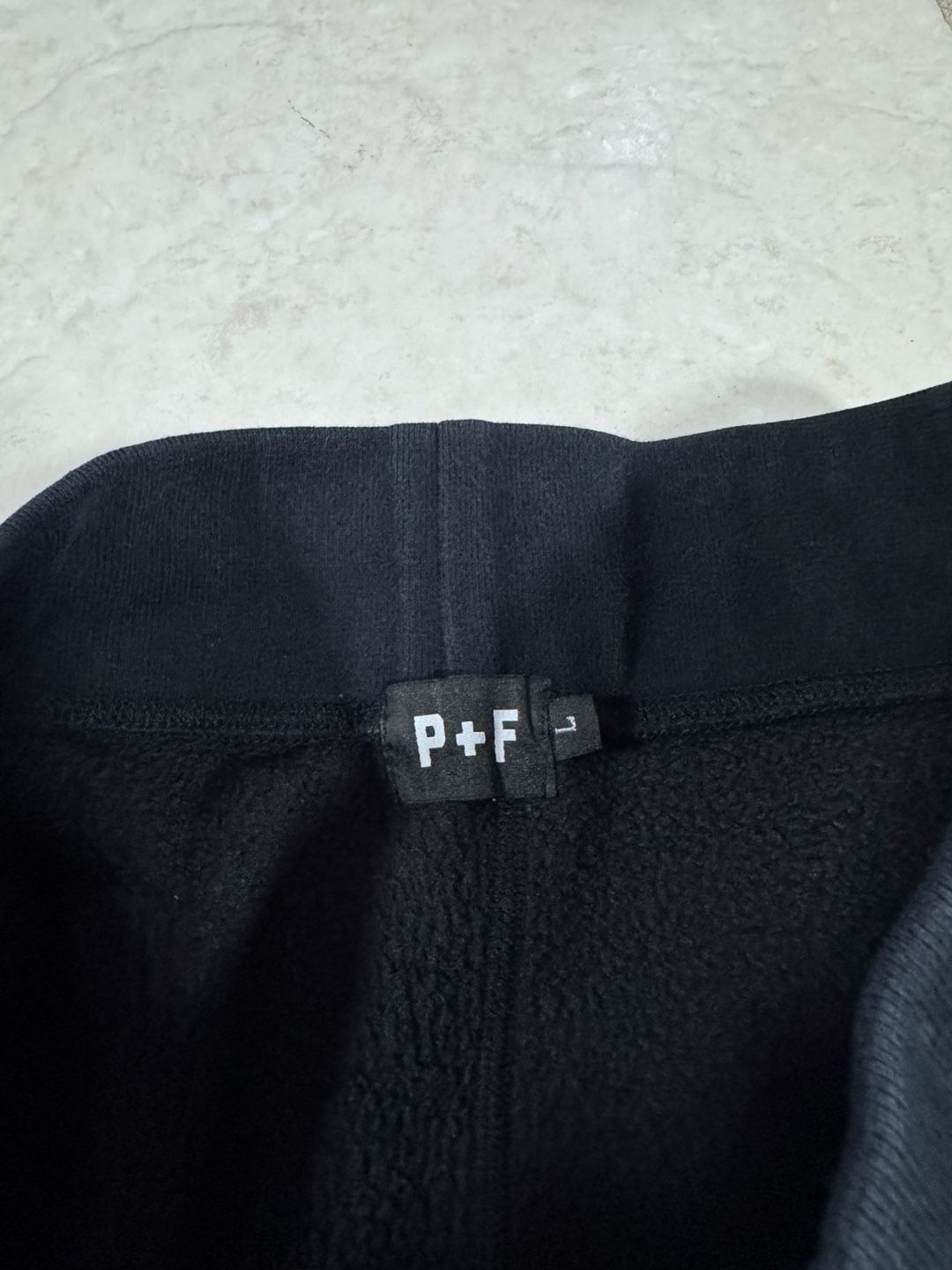 Places+Faces Sweatpants Size L Black Logo Joggers 7