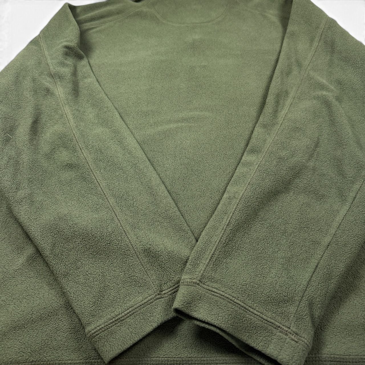 L.L.Bean Green Quarter Zip Fleece Pullover XXL 5