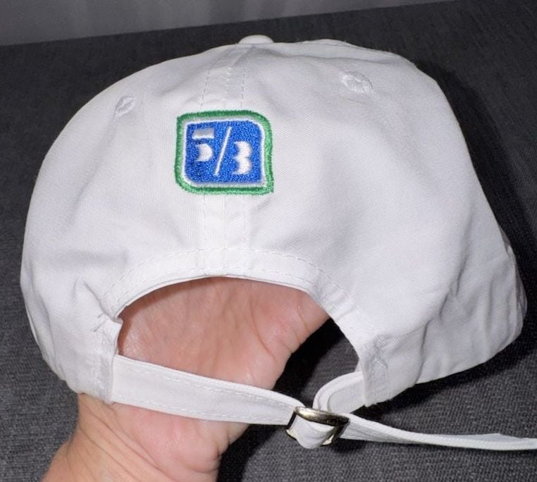 NFL Cincinnati Bengals White Adjustable Cap Hat Fifth Third Bank 4