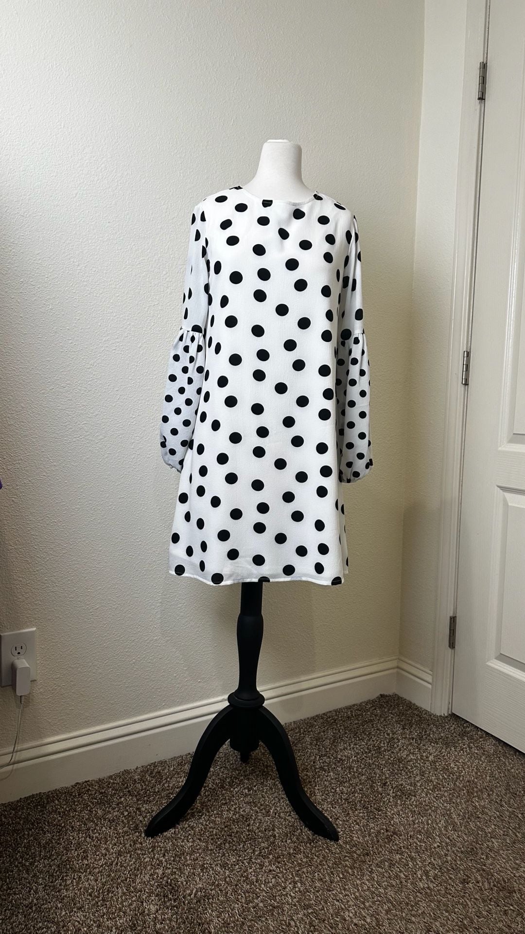Cato Polka Dot Shift Dress 2