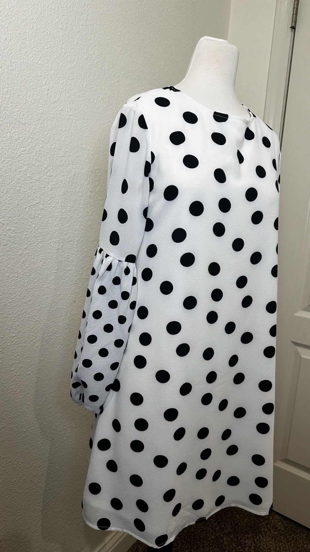 Cato Polka Dot Shift Dress 3