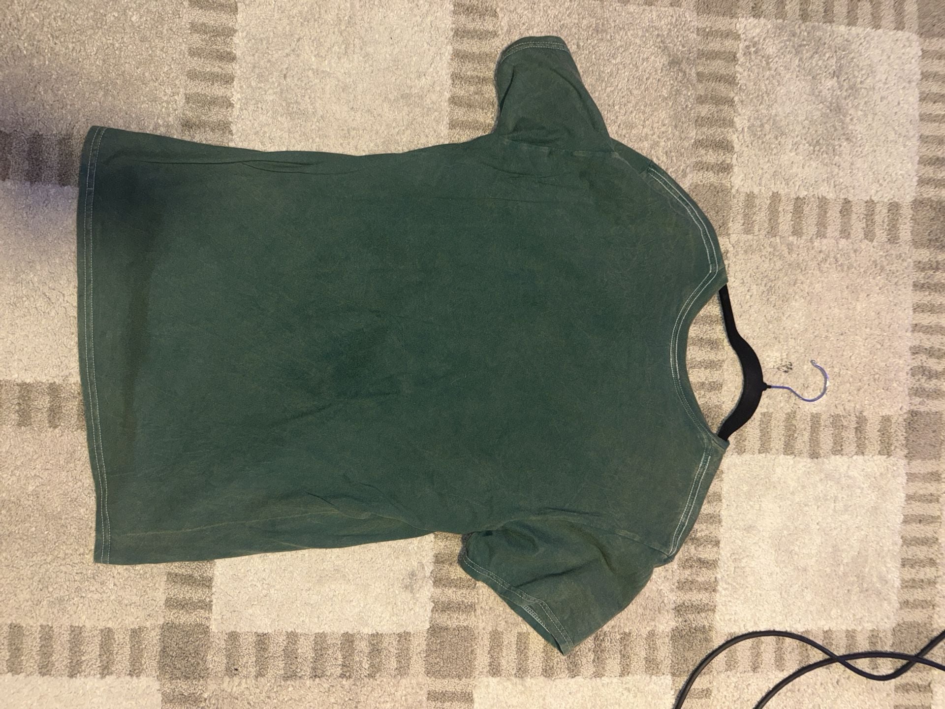Nirvana Graphic T-Shirt Size L Green Angel Band Tee 4