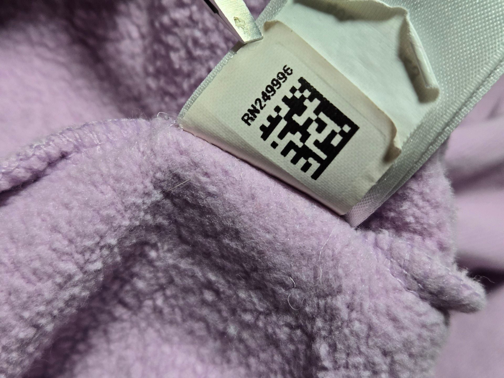 The North Face Hoodie Sweatshirt Pink with Purple Iridescent Logo Size M 13