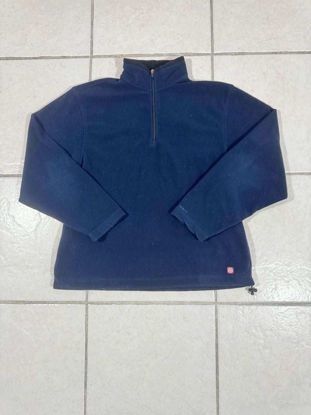 Old Navy Fleece Quarter Zip Pullover Size XL Blue 2