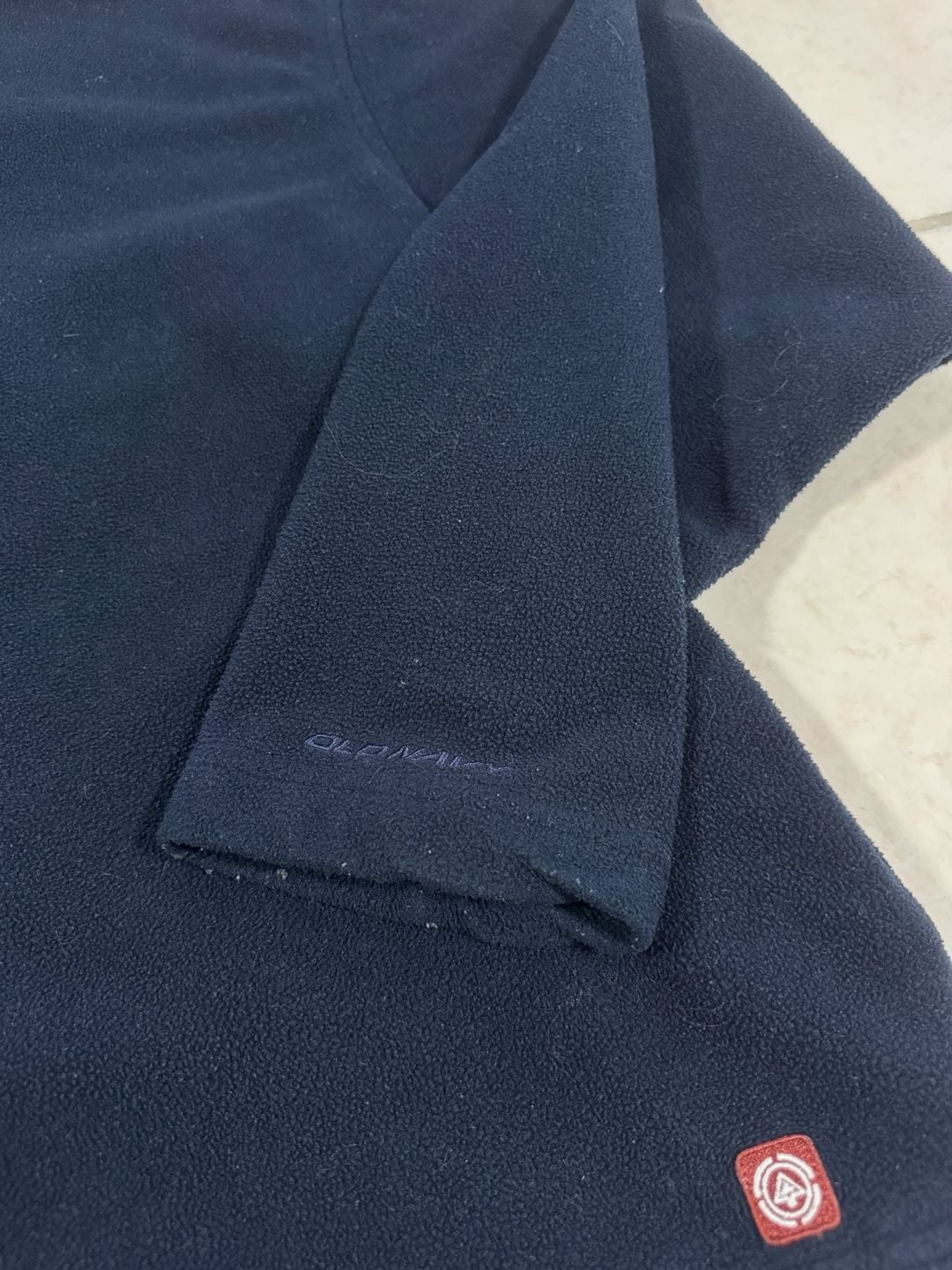 Old Navy Fleece Quarter Zip Pullover Size XL Blue 4