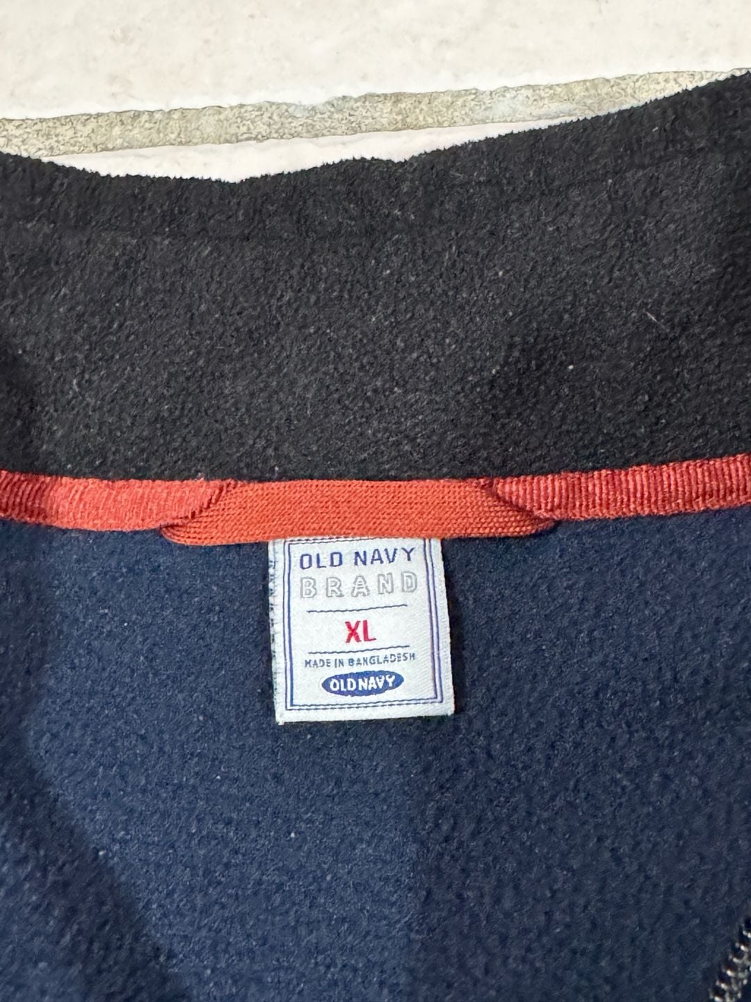 Old Navy Fleece Quarter Zip Pullover Size XL Blue 6