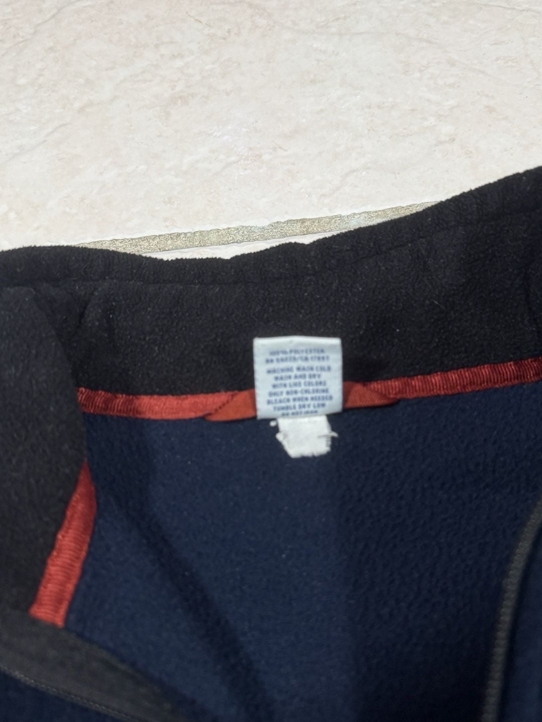 Old Navy Fleece Quarter Zip Pullover Size XL Blue 7