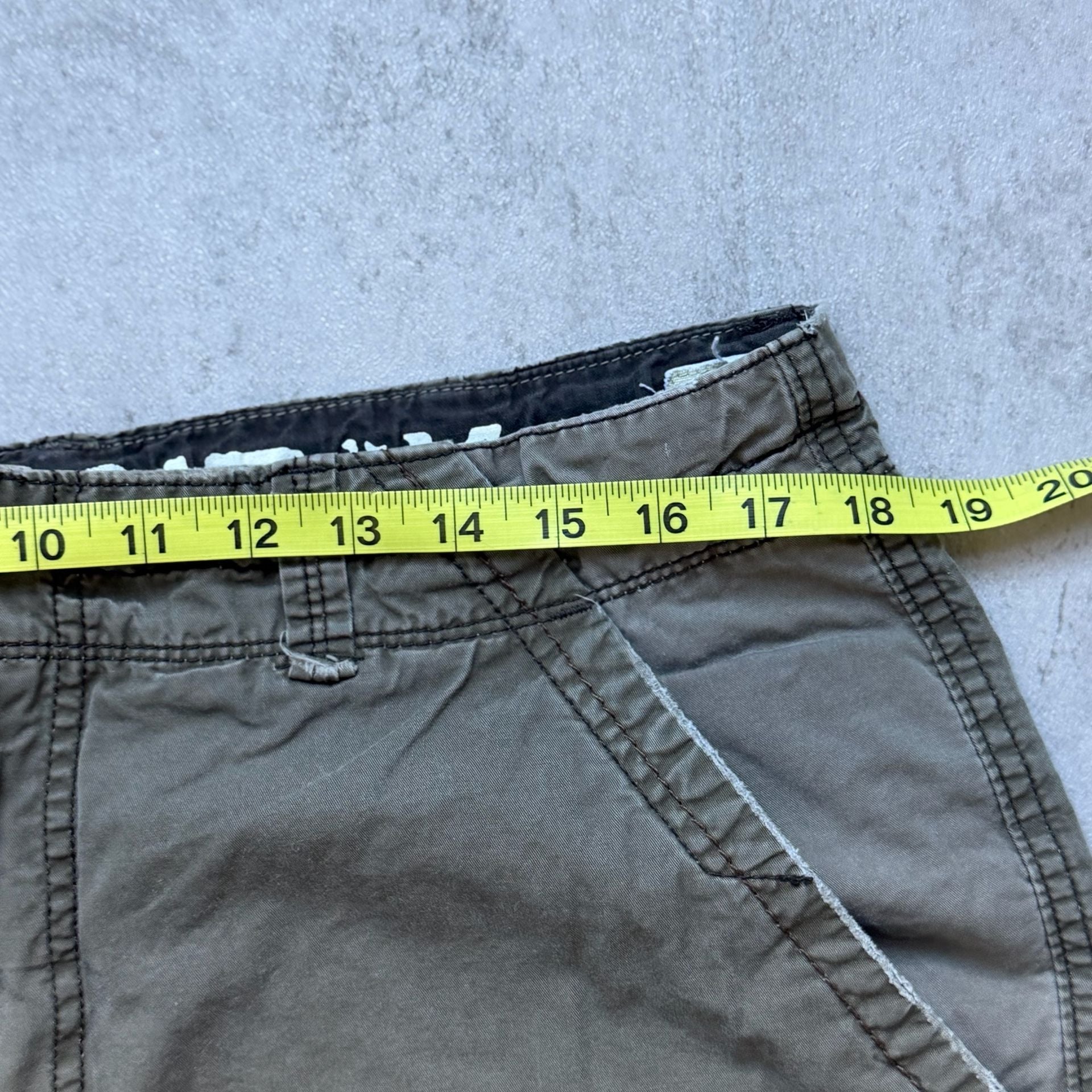 Unionbay Cargo Shorts Size 36 Green Vintage Utility Multi-Pocket 4