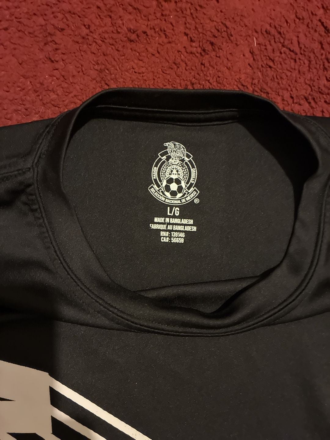 Seleccion Nacional de Mexico T-Shirt Size L Black Soccer Futbol 4