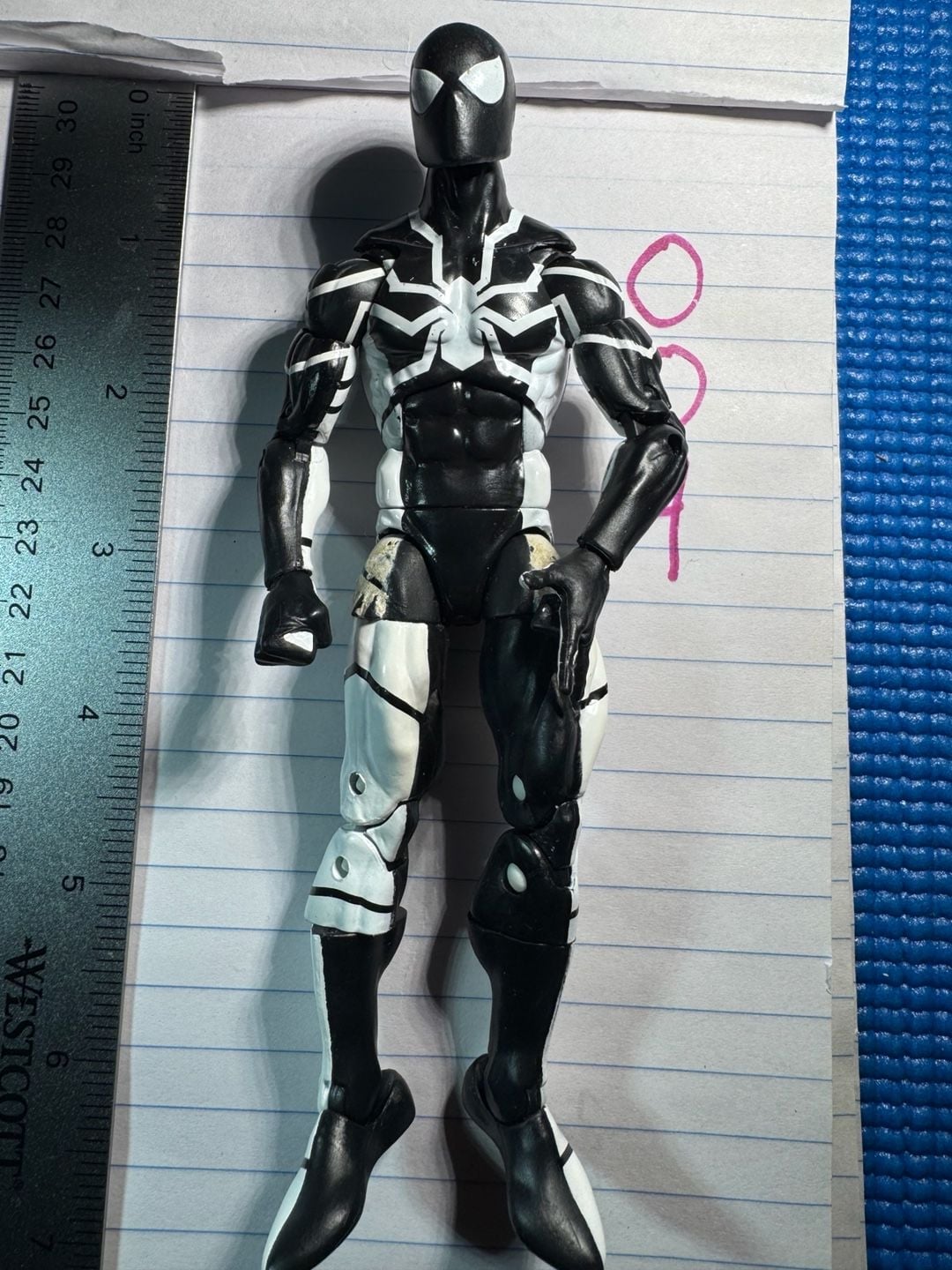 Marvel Legends Spider-Man Action Figure Future Foundation Black White 1