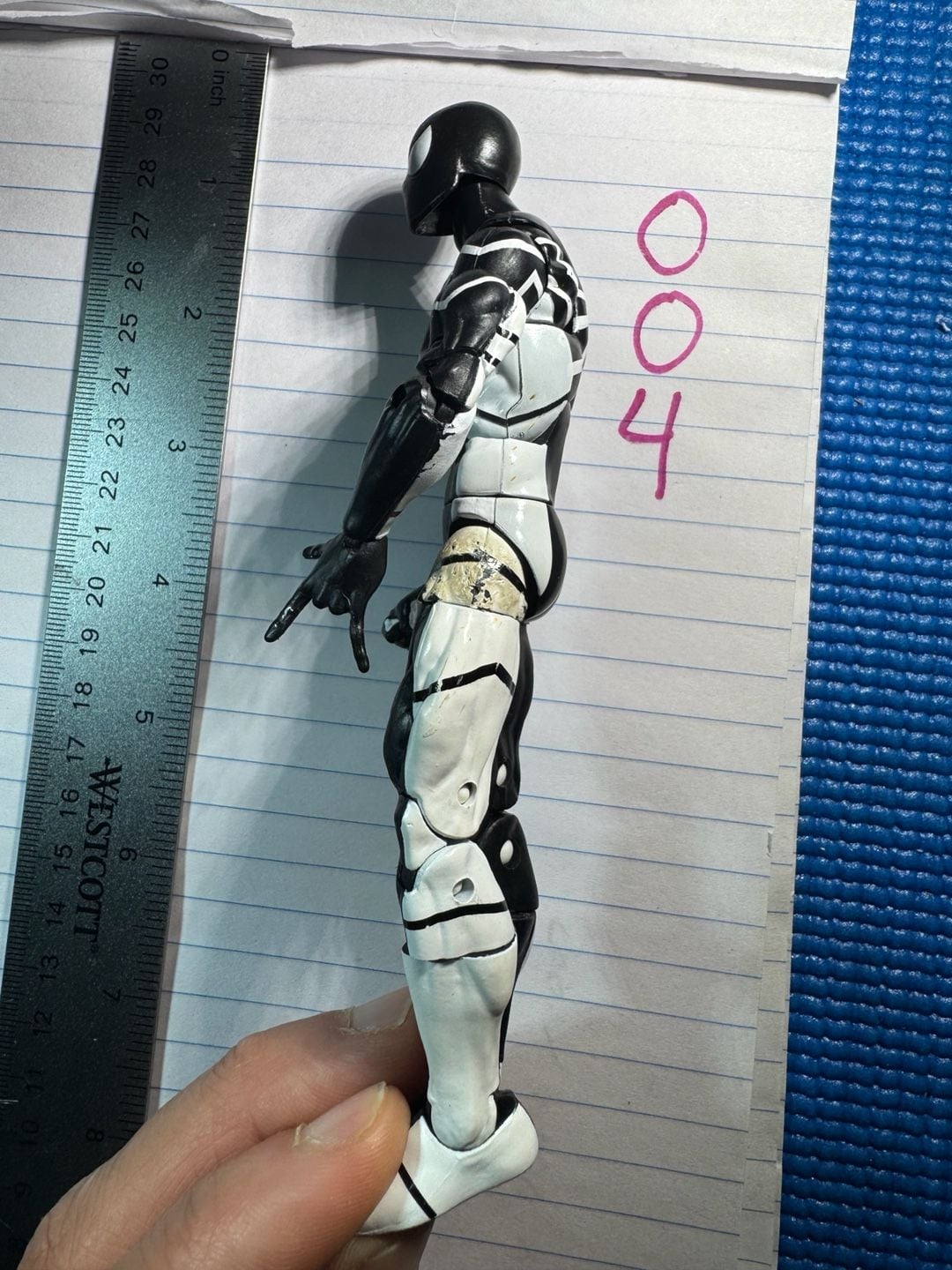 Marvel Legends Spider-Man Action Figure Future Foundation Black White 2