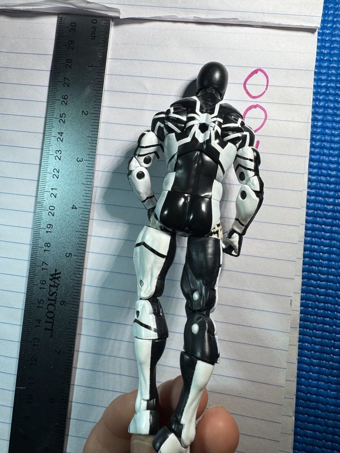 Marvel Legends Spider-Man Action Figure Future Foundation Black White 3