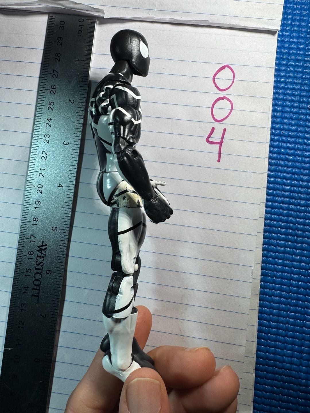 Marvel Legends Spider-Man Action Figure Future Foundation Black White 4