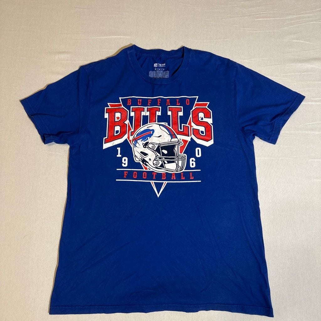 NFL Team Apparel Buffalo Bills Graphic T-Shirt Size M 2