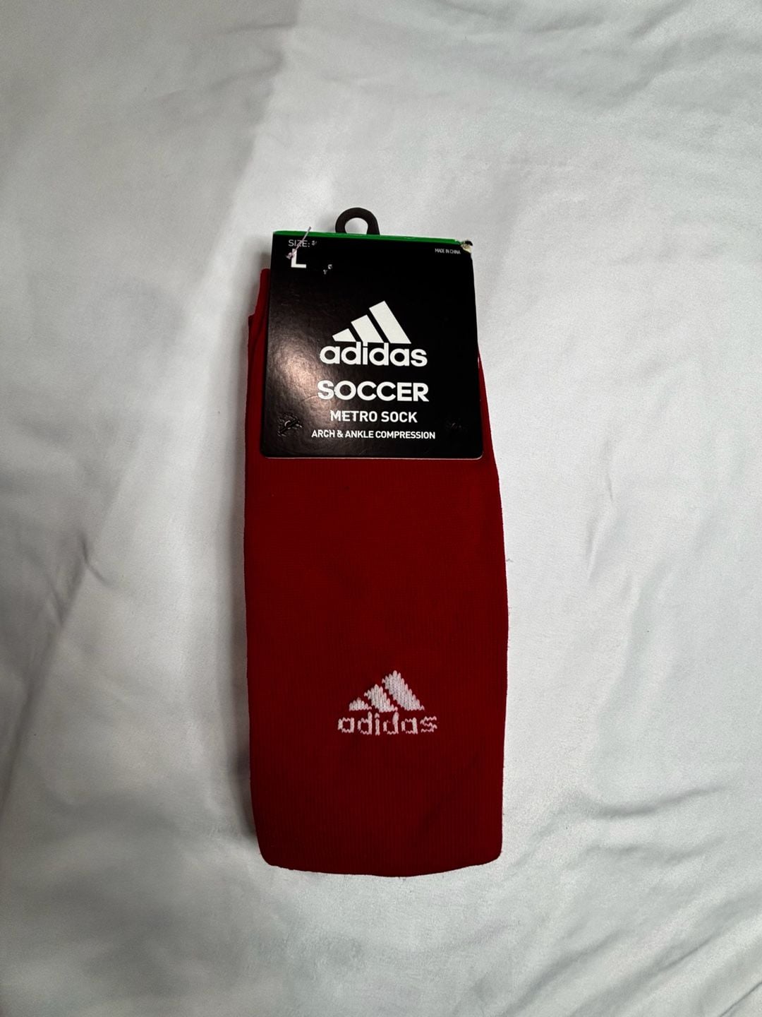 Adidas Metro Sock Size L Red 1