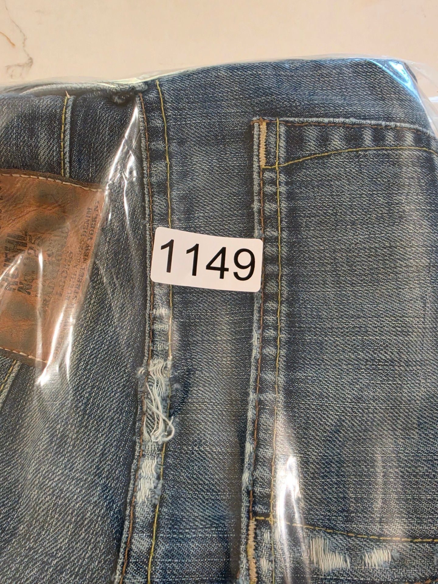 Ruehl No. 925 Premium Jeans Size 28x30 Distressed Denim 7