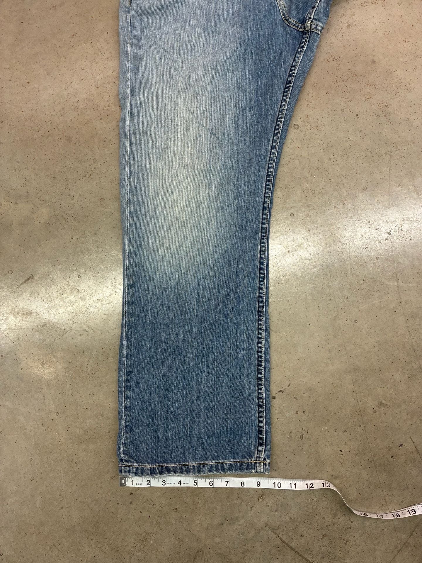 Old Navy Loose Jeans Size 34x32 Light Wash Denim 7