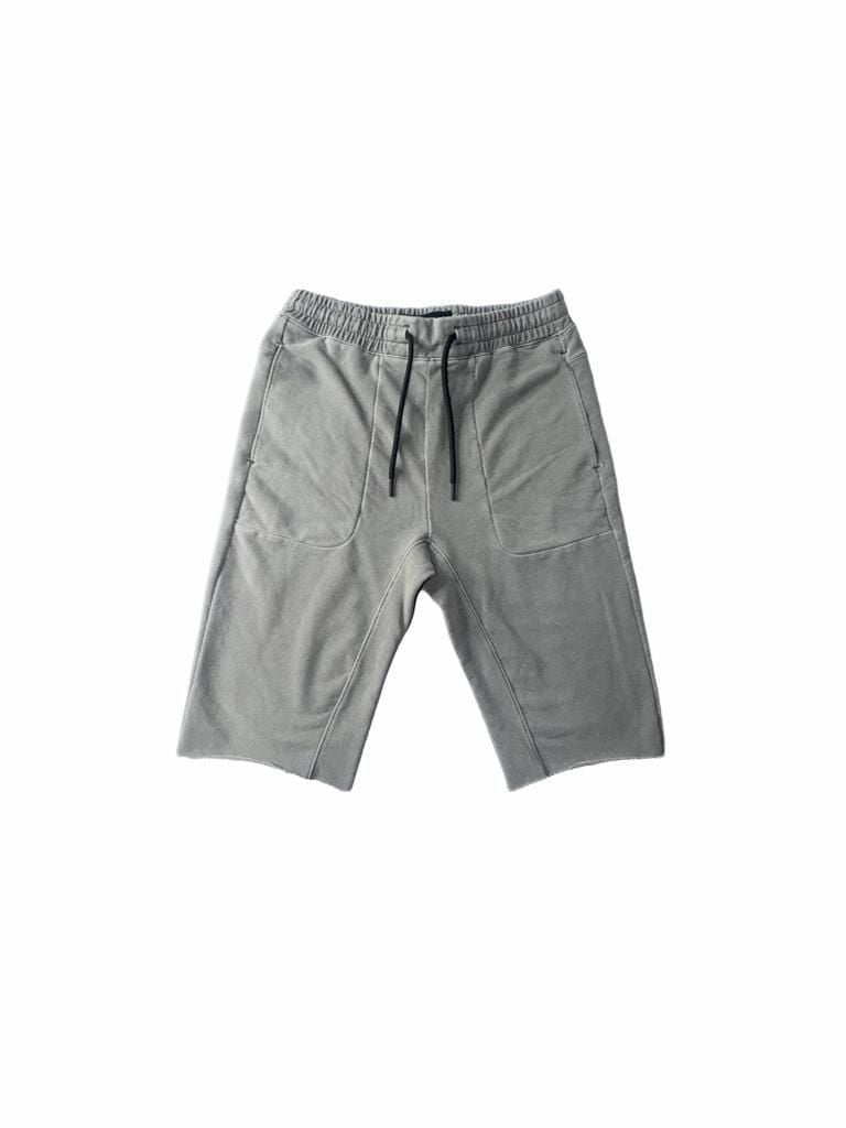 Abercrombie & Fitch Sweat Shorts Size XS Grey Drawstring Raw Hem 2