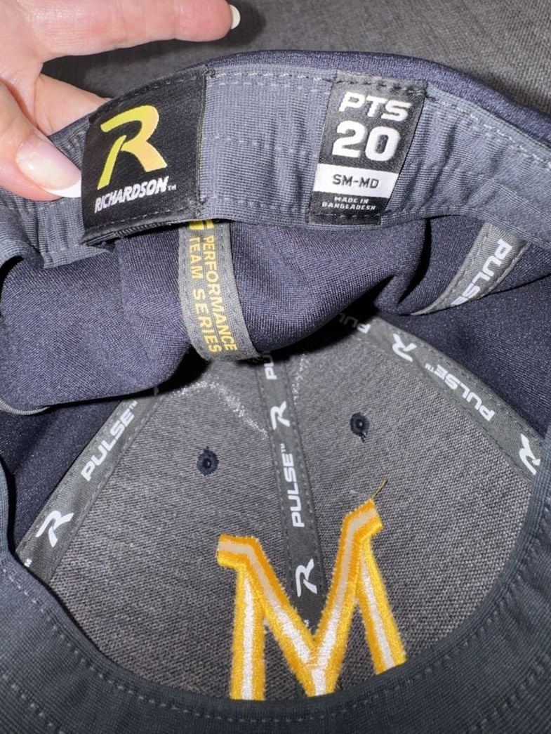 Richardson PTS20 Performance Series Hat Size SM-MD Navy Blue M Logo 7
