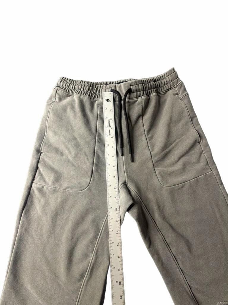 Abercrombie & Fitch Sweat Shorts Size XS Grey Drawstring Raw Hem 9