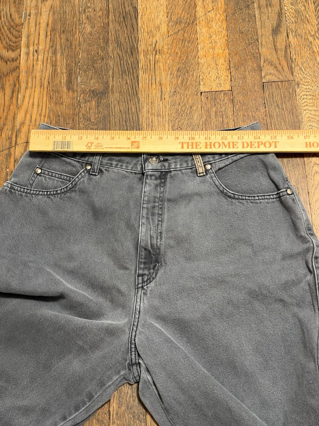 Vintage 1991 Levi's 900 Series Jeans Size 14 Grey 100% Cotton High Rise 6