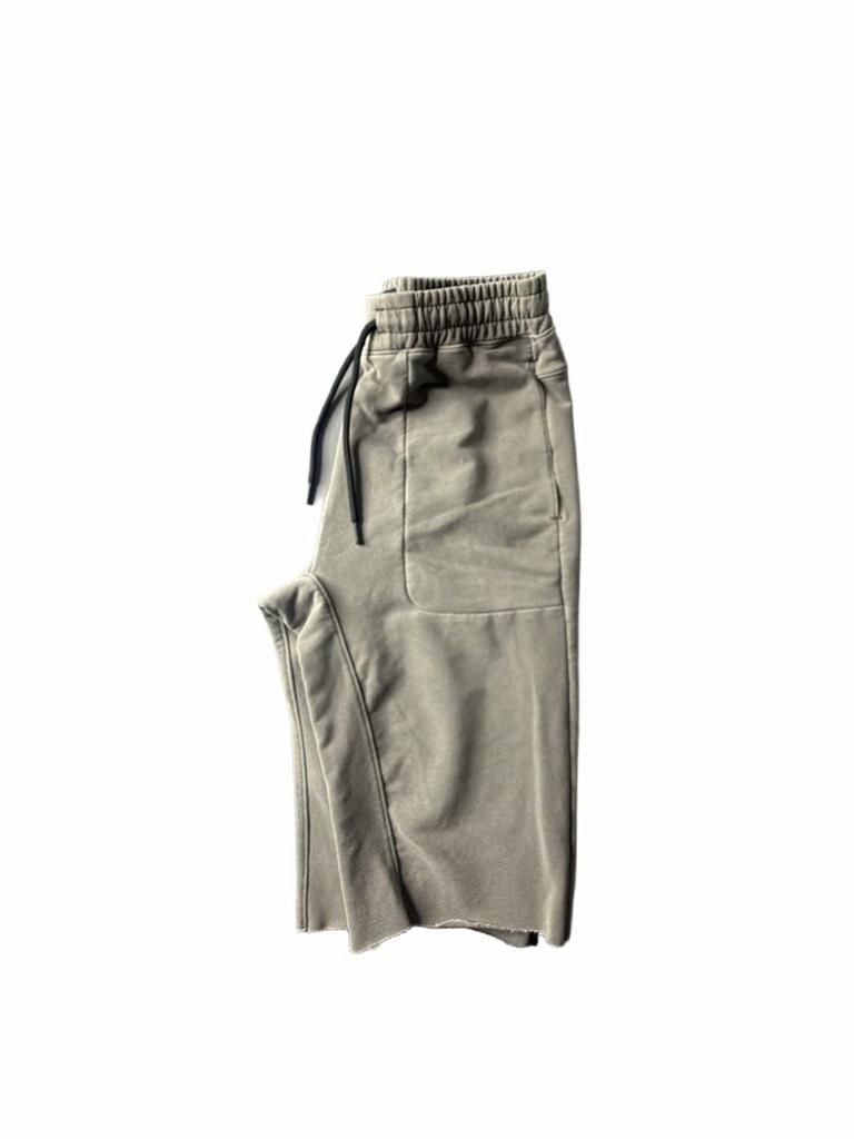 Abercrombie & Fitch Sweat Shorts Size XS Grey Drawstring Raw Hem 3