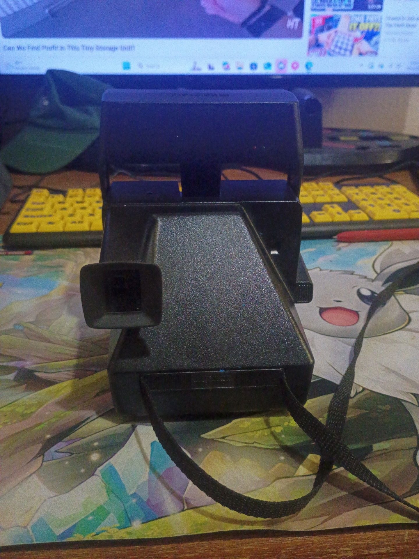 Vintage Polaroid One Step Flash Instant Camera with Paperwork 3