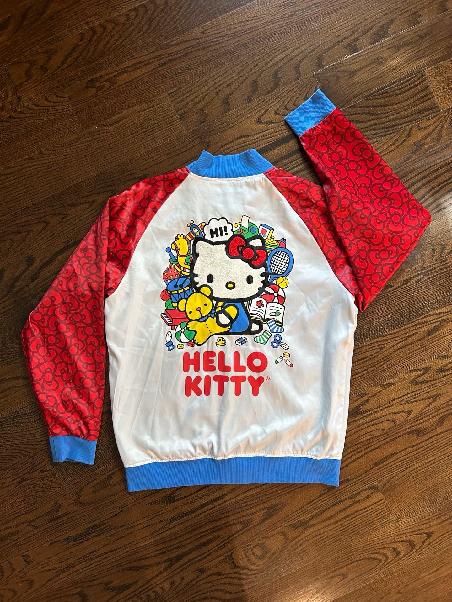 Loungefly Sanrio Hello Kitty 50th Anniversary Jacket Size L 8