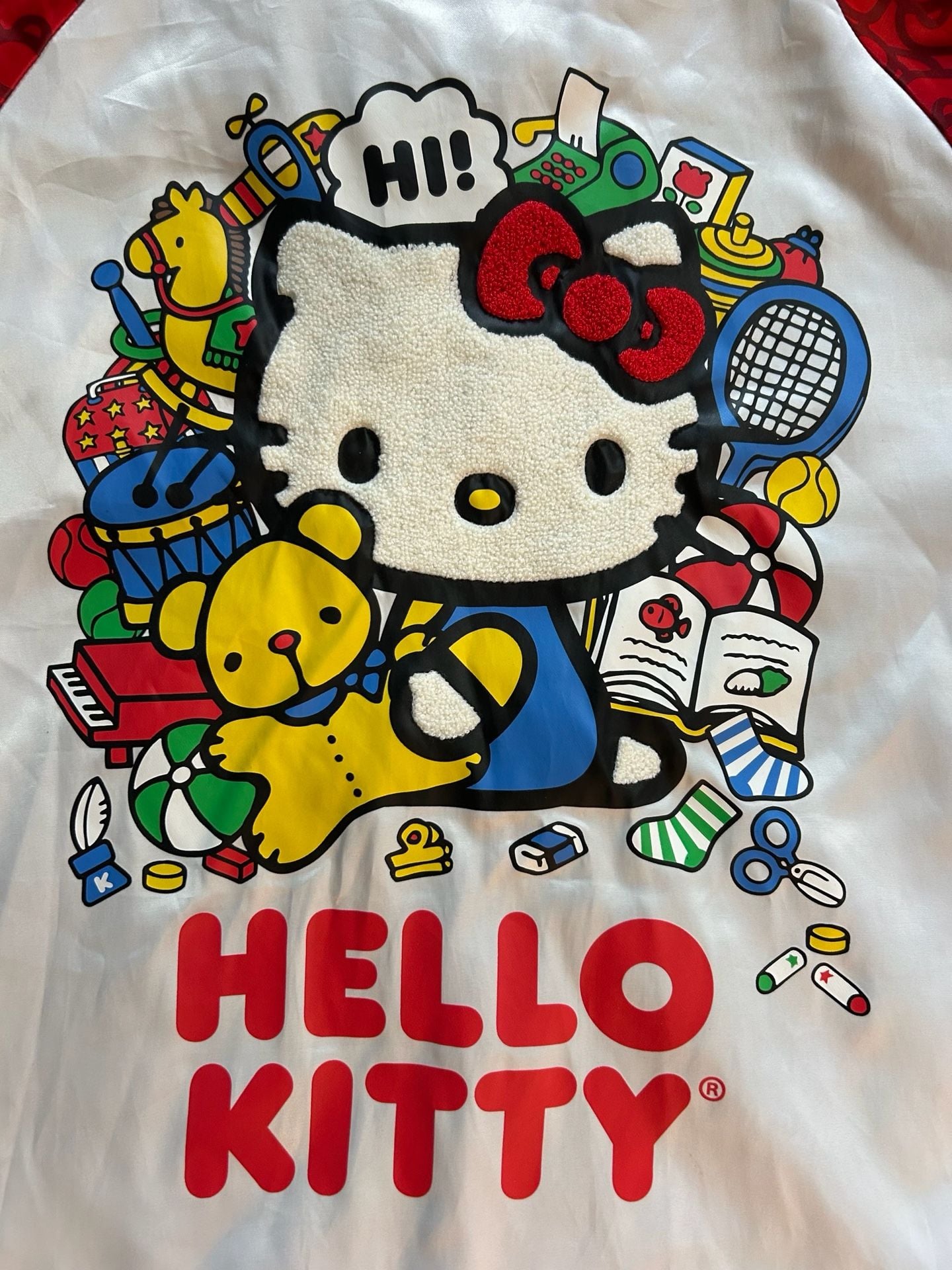 Loungefly Sanrio Hello Kitty 50th Anniversary Jacket Size L 9