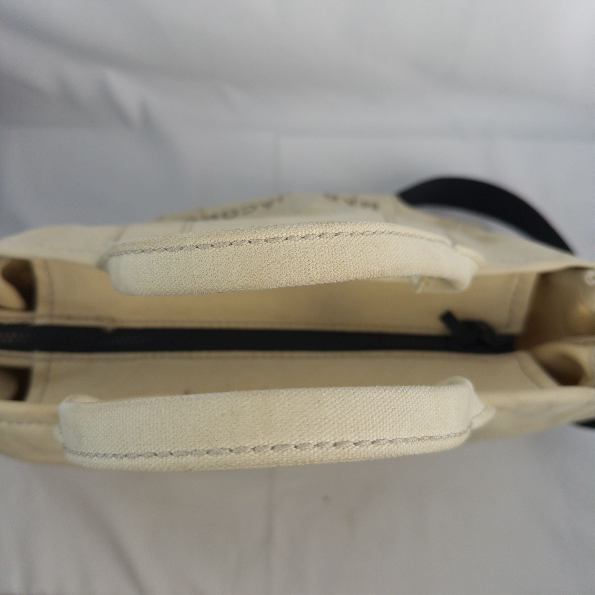Marc Jacobs The Tote Bag Beige Canvas Crossbody Bag 7